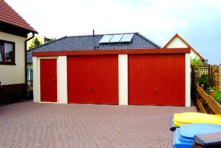 Fertiggaragen mit Anbau